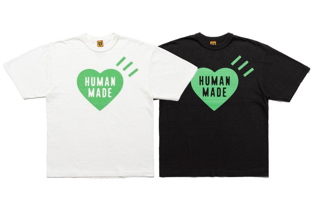 Human made 10.28 開售- 京都特別版（綠色）, 男裝, 上身及套裝, T