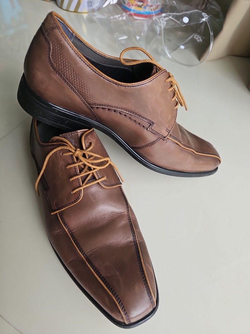 Hush Puppies Men s Leather Formal Shoes Men s Fashion Footwear