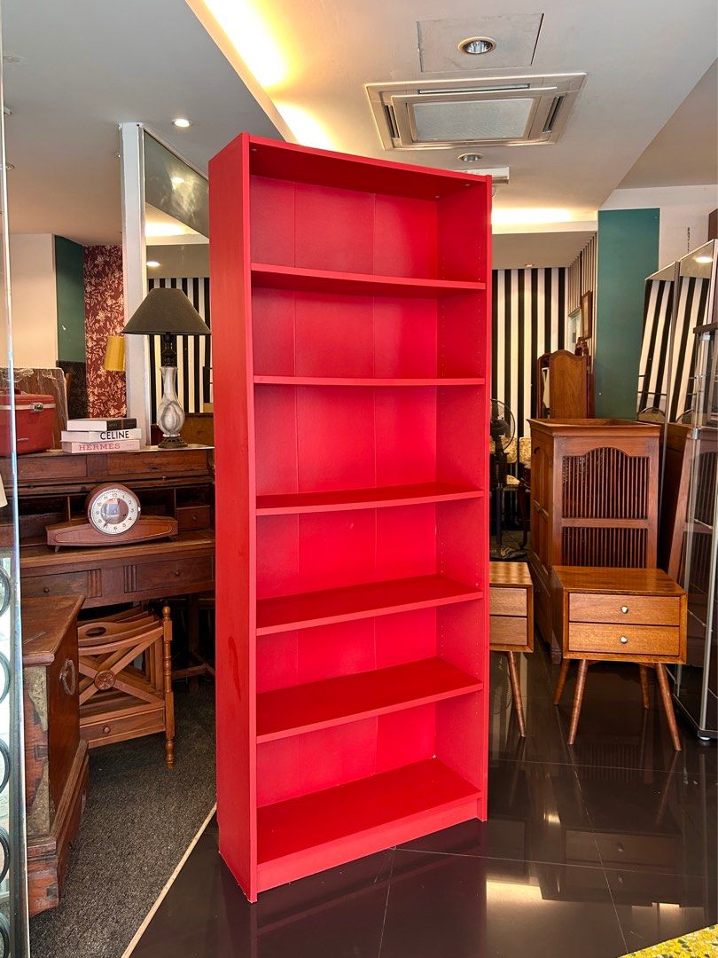 Ikea billy red new arrivals