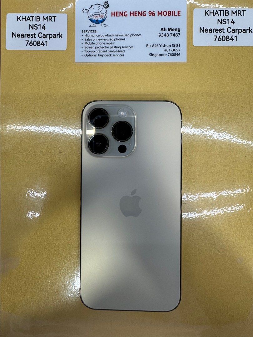 iPhone 14 Pro Max Gold 256GB, Mobile Phones & Gadgets, Mobile