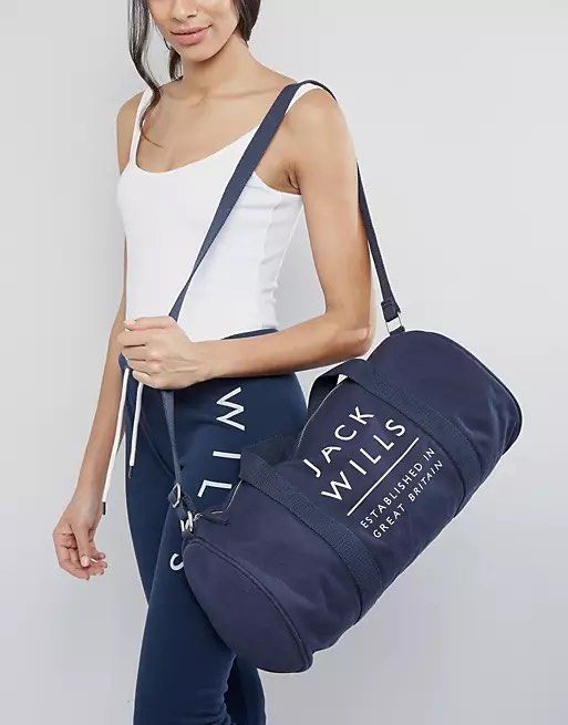 Jack wills barrel bag outlet