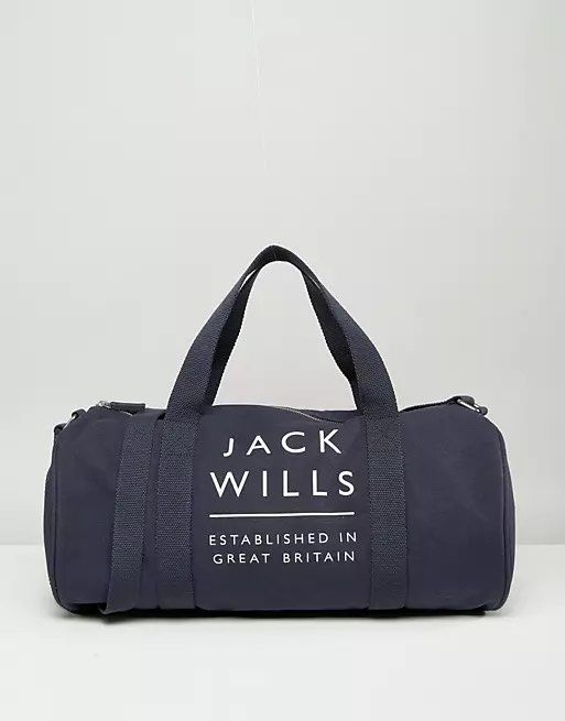 Jack wills barrel bag outlet
