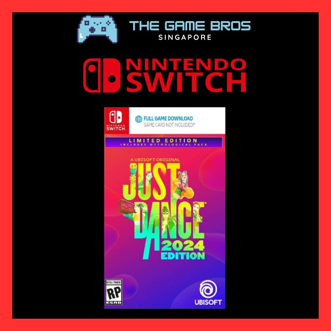 ⭐JD24 JD 24 Just Dance 2024 | Nintendo Switch Digital Games ⭐, Video  Gaming, Video Games, Nintendo on Carousell