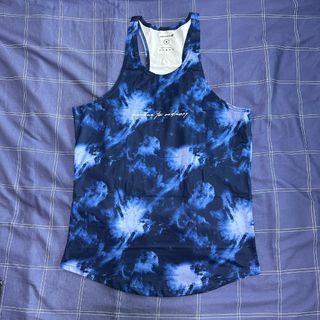 Jed North Old School Workout Stringer 2.0 - Abstract Blue
