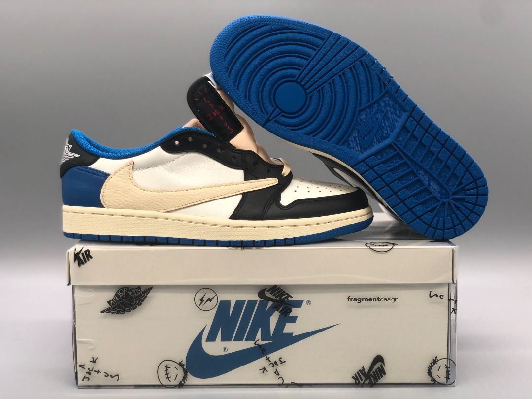 Jordan 1 Retro Low OG SP Fragment x Travis Scott Men's - DM7866-140 - US