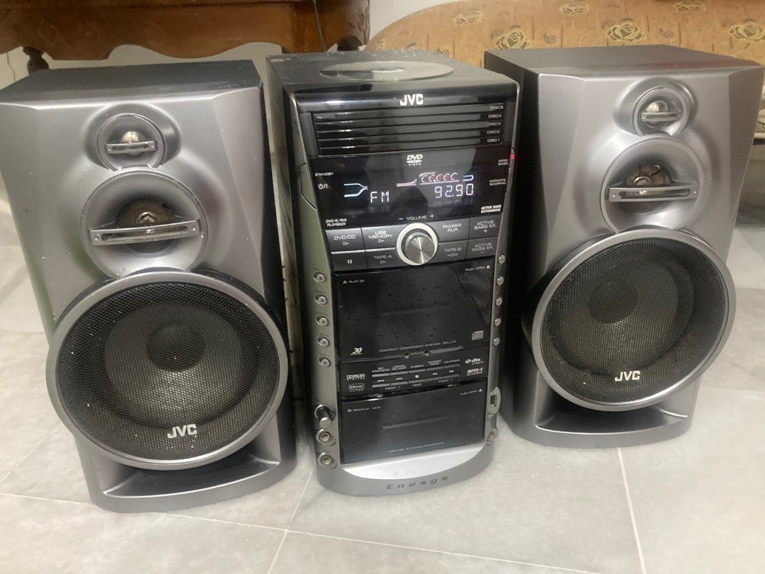 JVC HIFI SYSTEM, Audio, Soundbars, Speakers & Amplifiers on Carousell