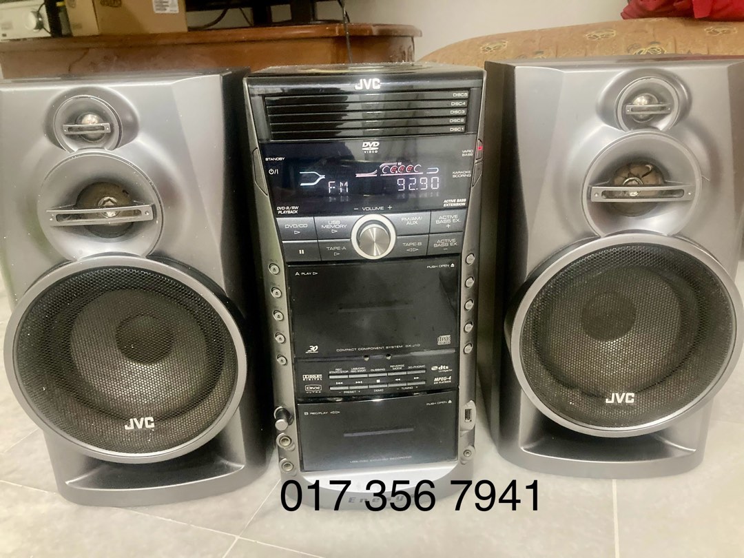 JVC HIFI SYSTEM, Audio, Soundbars, Speakers & Amplifiers on Carousell