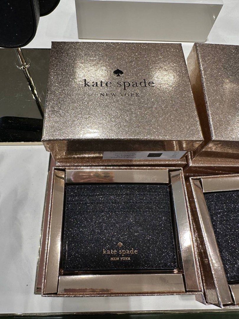 Kate spade clearance metal card holder