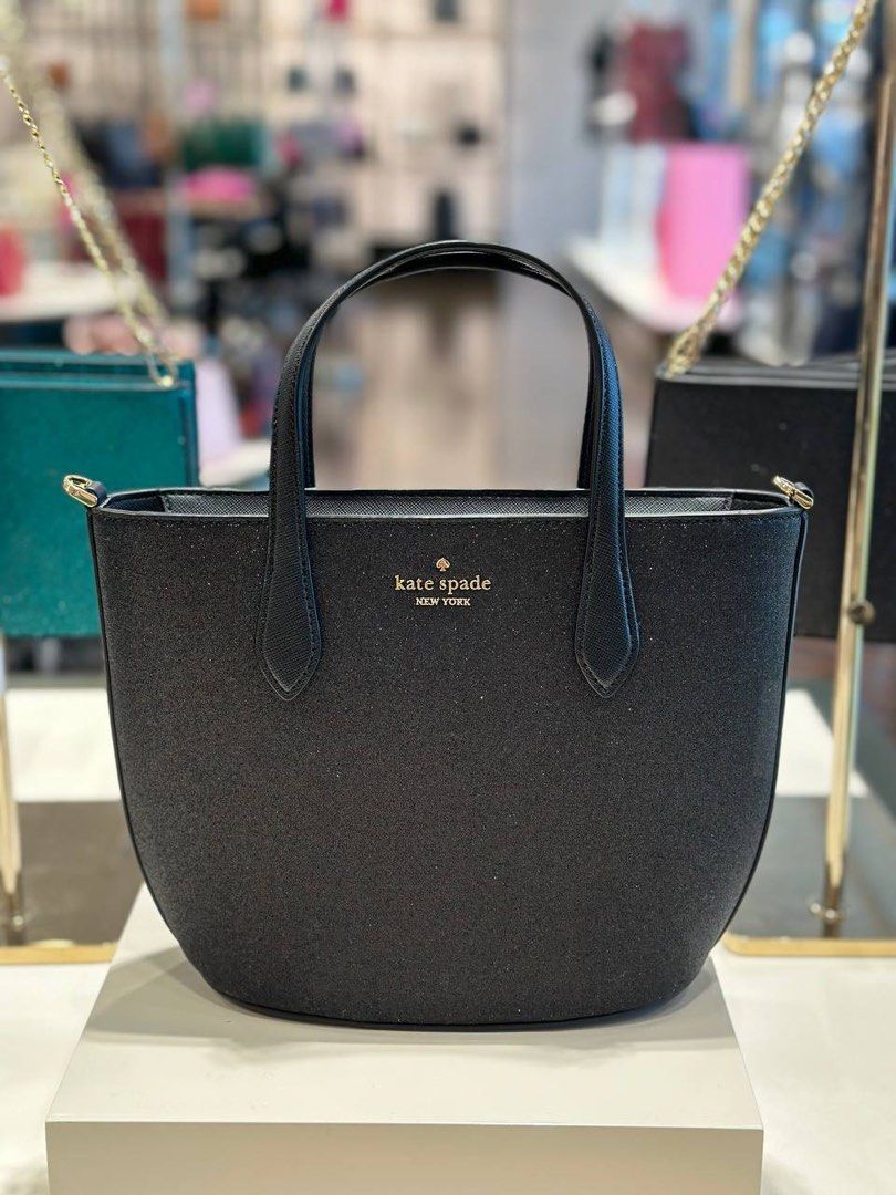 KATE SPADE PARKER SATCHEL LEATHER IN BLACK – eatsleepshop