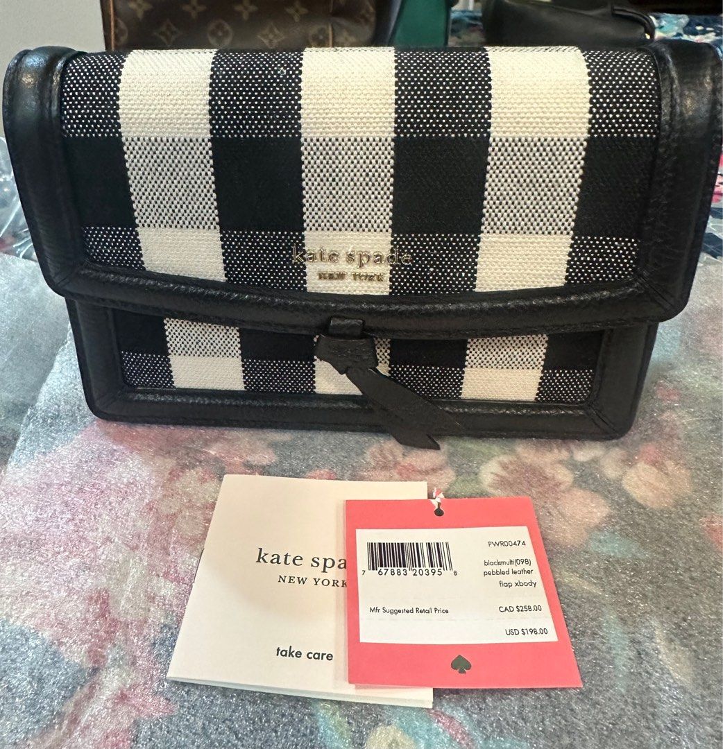 THE BAG REVIEW: KATE SPADE KNOTT FLAP CROSSBODY IN GINGHAM
