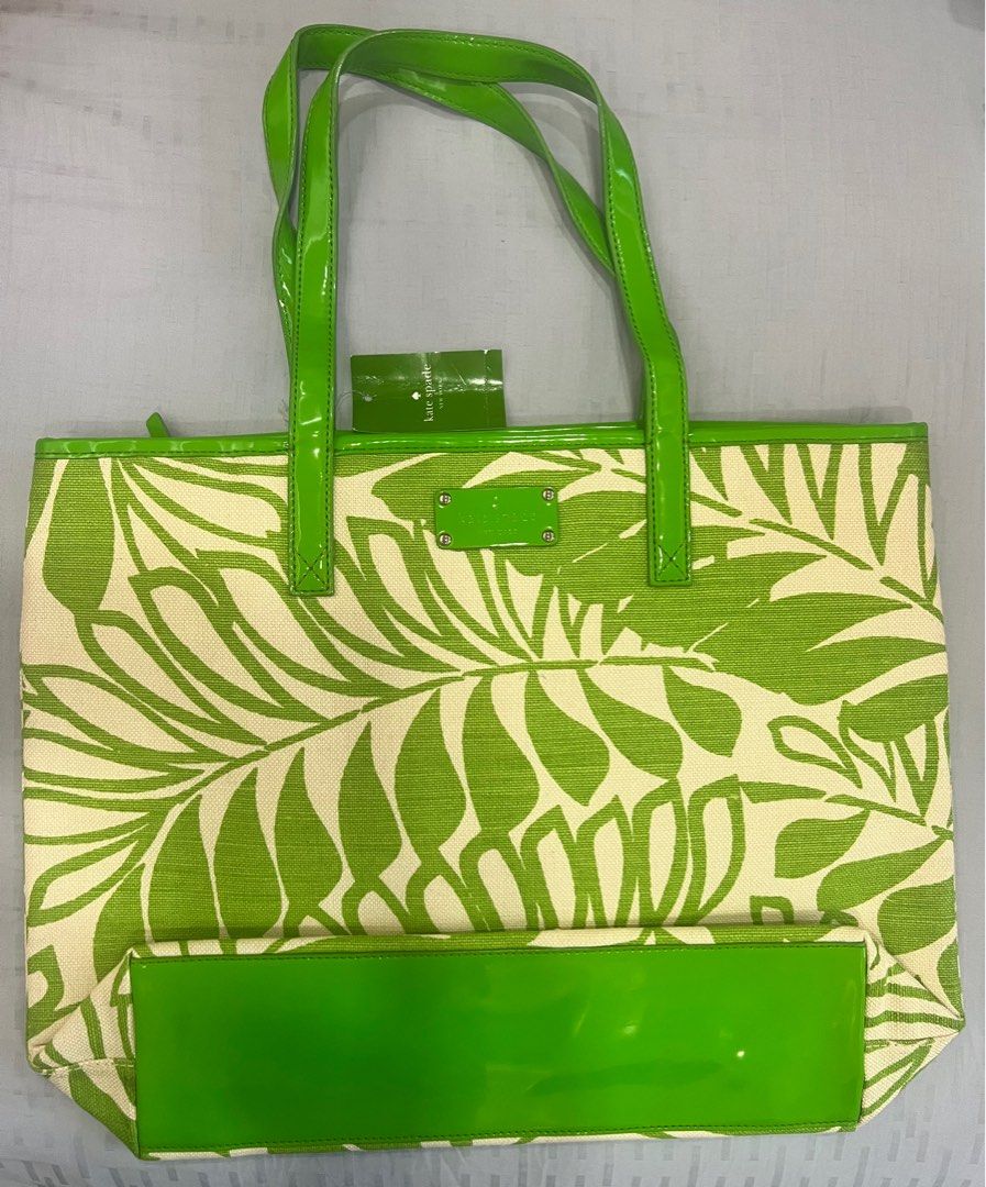 Kate Spade Tote Bag Abbott Verandah Place Green Women s