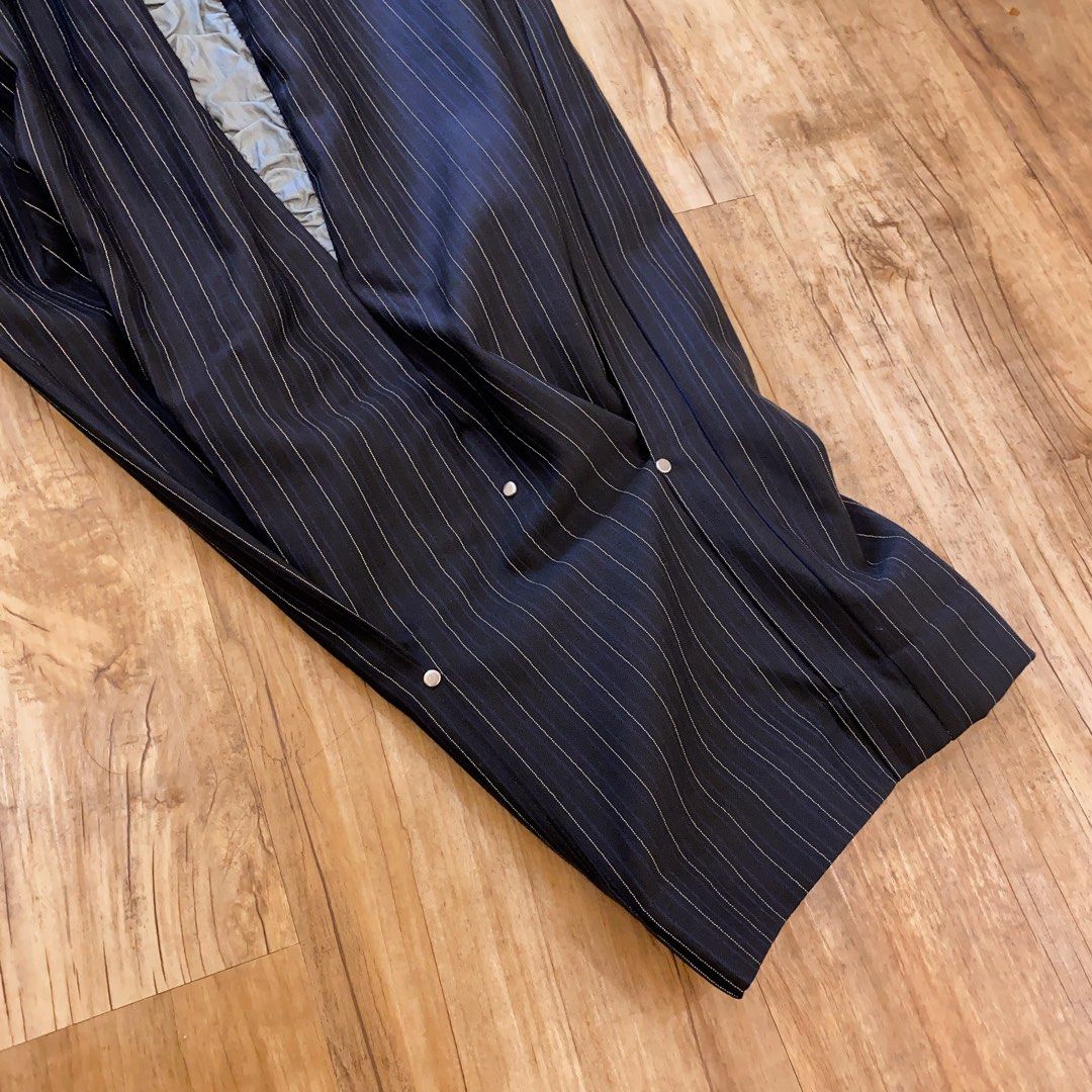 KIKO KOSTADINOV Anthonis Gathered Trouser 3M Pinstripe