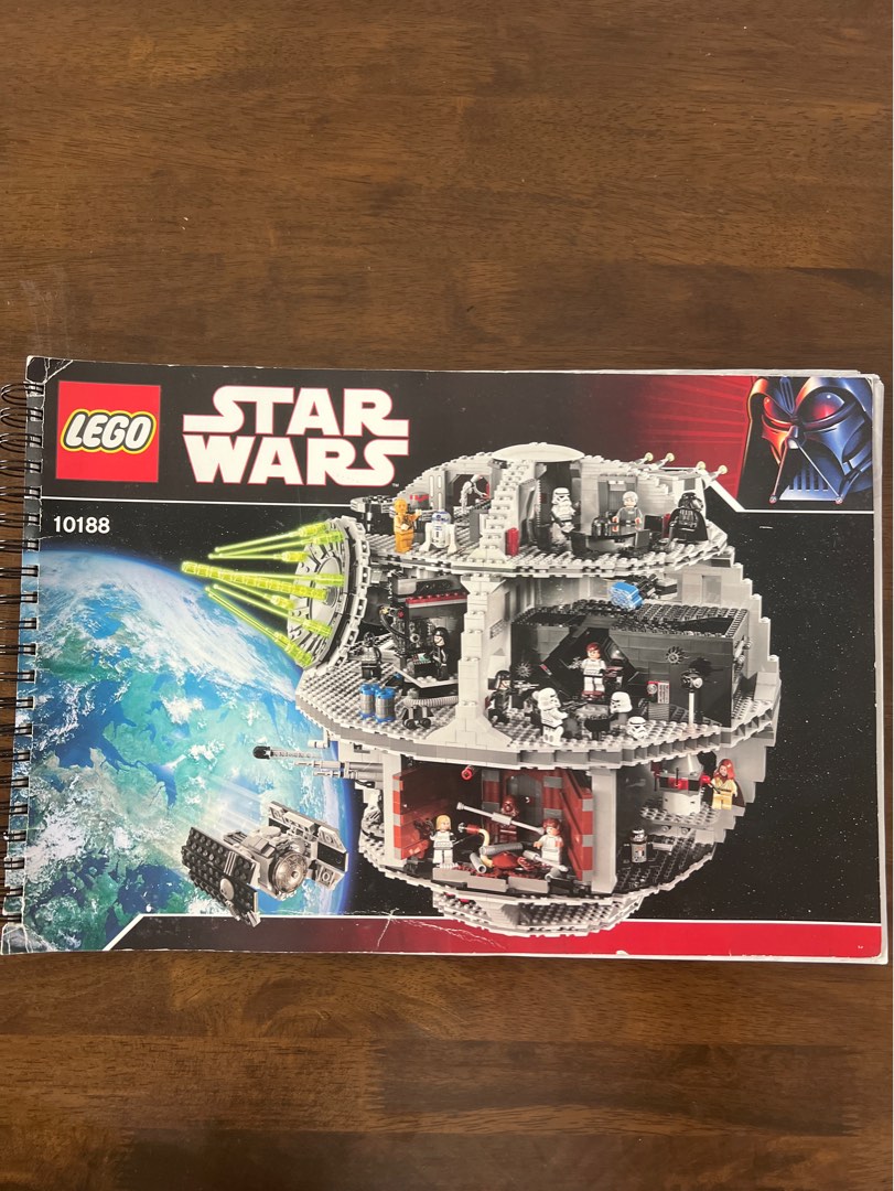 Lego 10188 Star Wars instruction menu, Hobbies & Toys, Toys & Games on