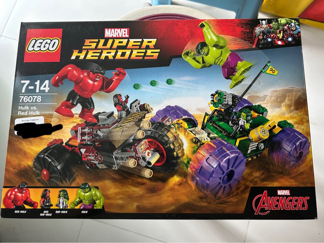 Lego Hulk vs. Red Hulk item no. 76078 Hobbies Toys Toys