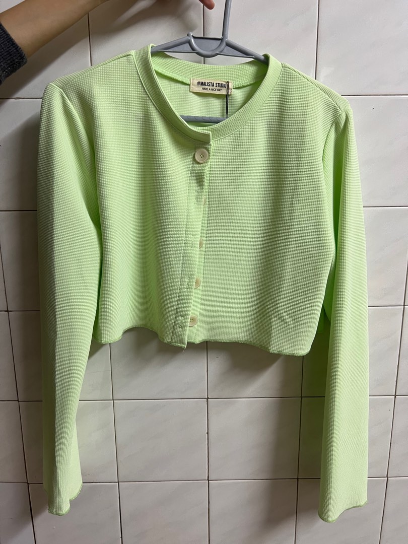 light-green-cardigan-women-s-fashion-coats-jackets-and-outerwear-on