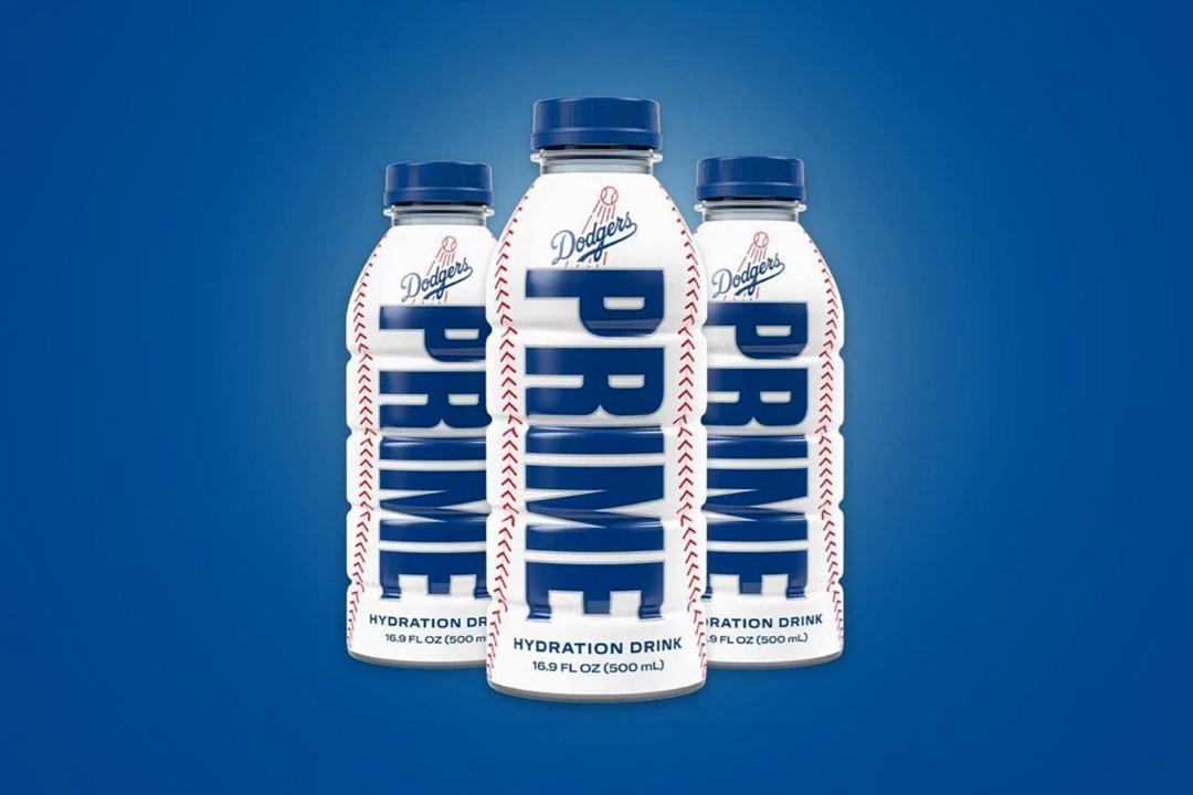 Limited Edition Prime X Dodgers, Food & Drinks, Beverages on Carousell