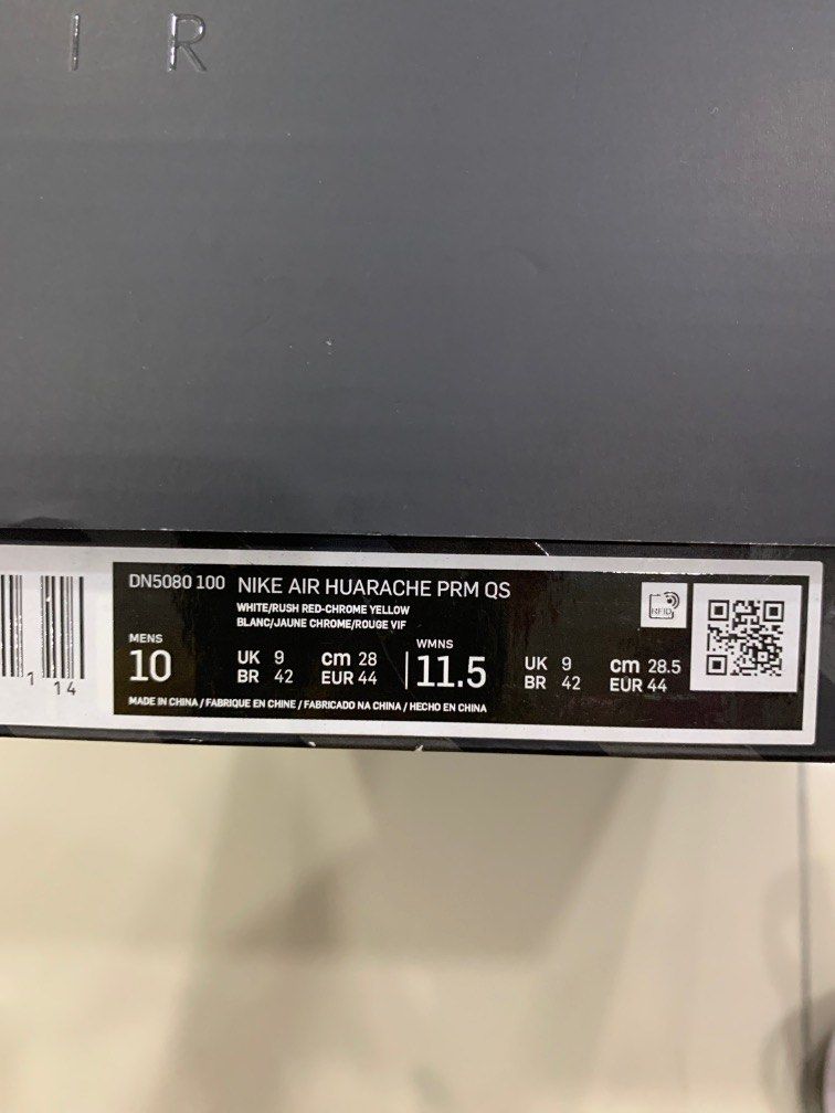 Nike Liverpool Air Huarache Size 11 Mens Brand New DN5080-100