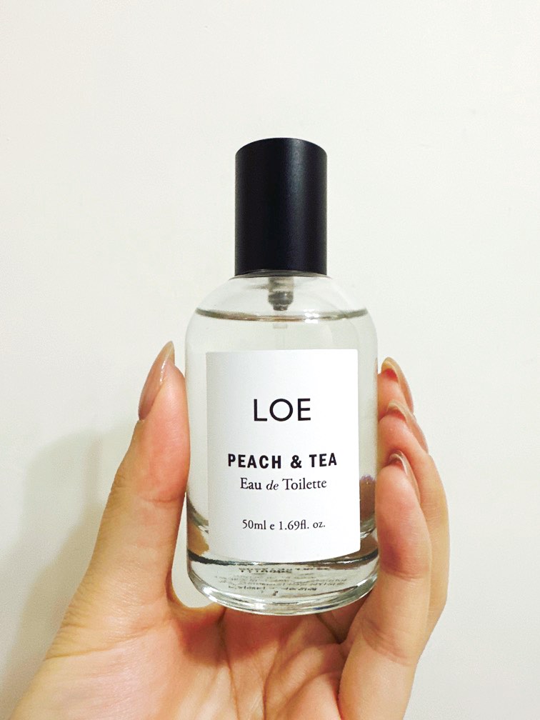 LOE Peach & Tea perfume 50ml, 美容＆個人護理, 健康及美容 香水＆香體噴霧 Carousell