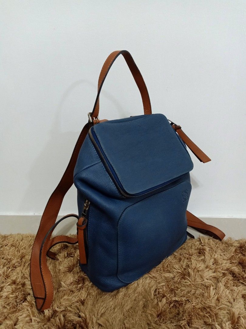 Loewe goya small backpack, Luxury, Bags & Wallets on Carousell