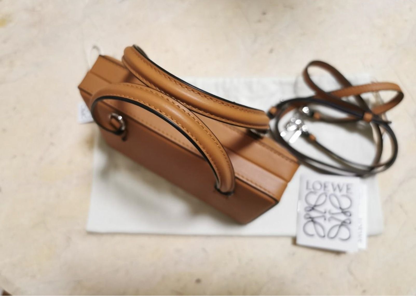 Loewe small top postal bag