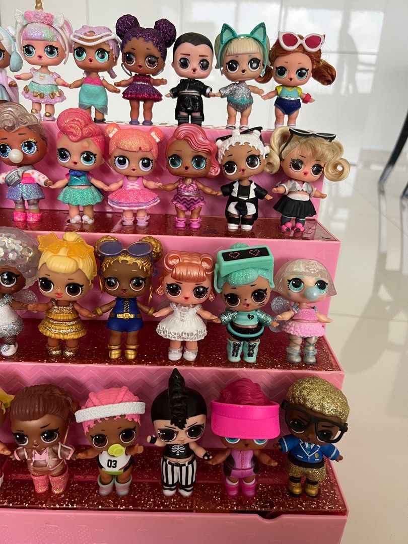 Lol Dolls Collection with stand, Hobbies & Toys, Toys & Games on Carousell