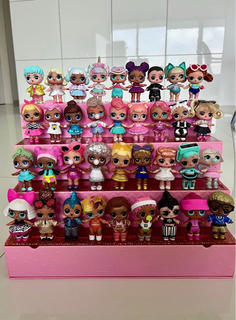 Lol Dolls Collection with stand, Hobbies & Toys, Toys & Games on Carousell