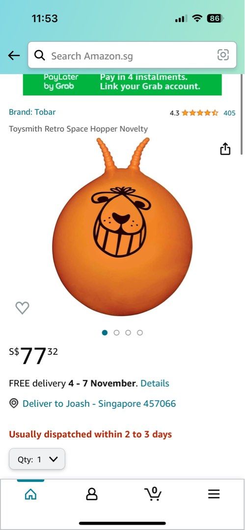 Science museum space hopper cheap