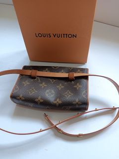  LOUIS VUITTON M51855 Pochette Florentine Monogram Waist Bag  Monogram Canvas Unisex LV 0096 Used : Clothing, Shoes & Jewelry