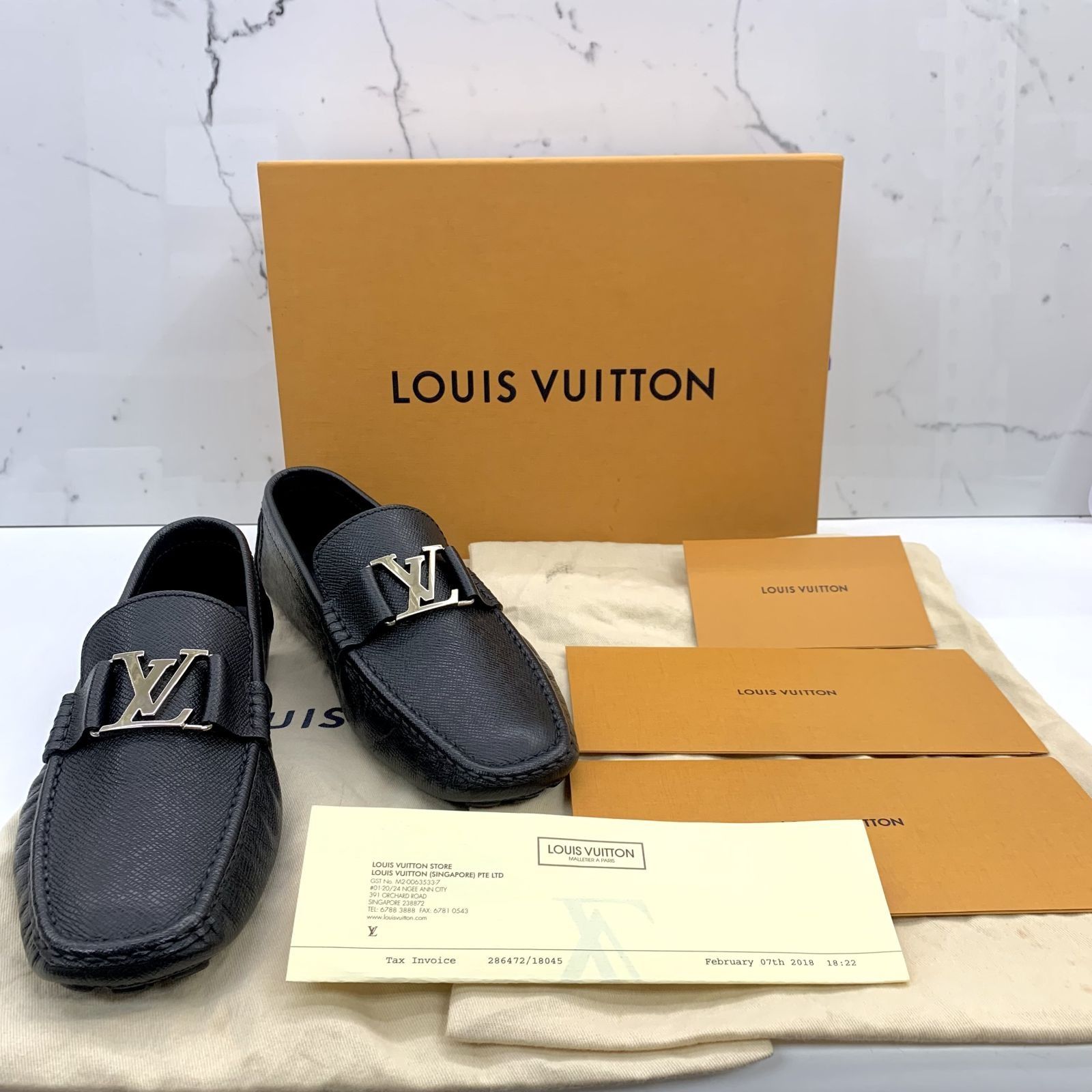 Louis Vuitton Monogram Monte Carlo Moccasin Driving Shoe 1LK0315