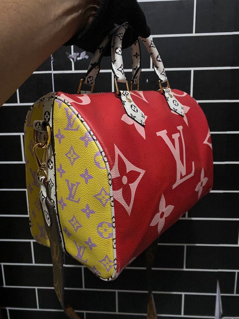 Jual Hand bag LV original-Top handle bag bandouliere giant 30-Tas