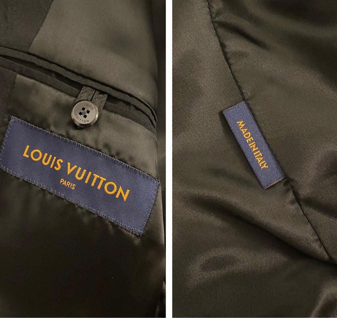 Louis Vuitton Lvse Single-Breasted Embossed Monogram Jacket