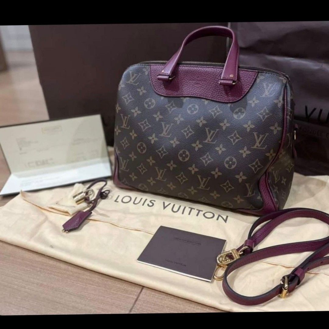 Louis Vuitton Retiro PM, Barang Mewah, Tas & Dompet di Carousell