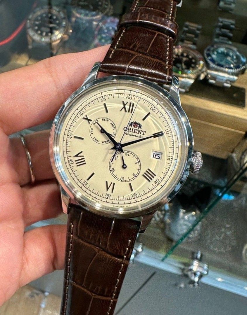 Lowest Price Orient Bambino Classic Men s Unisex Automatic Cream
