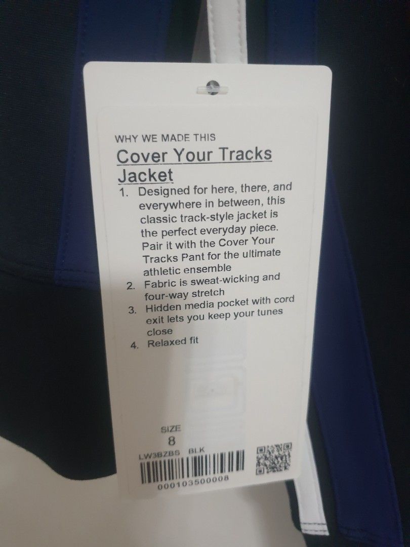 Lululemon cover your tracks on sale jacket