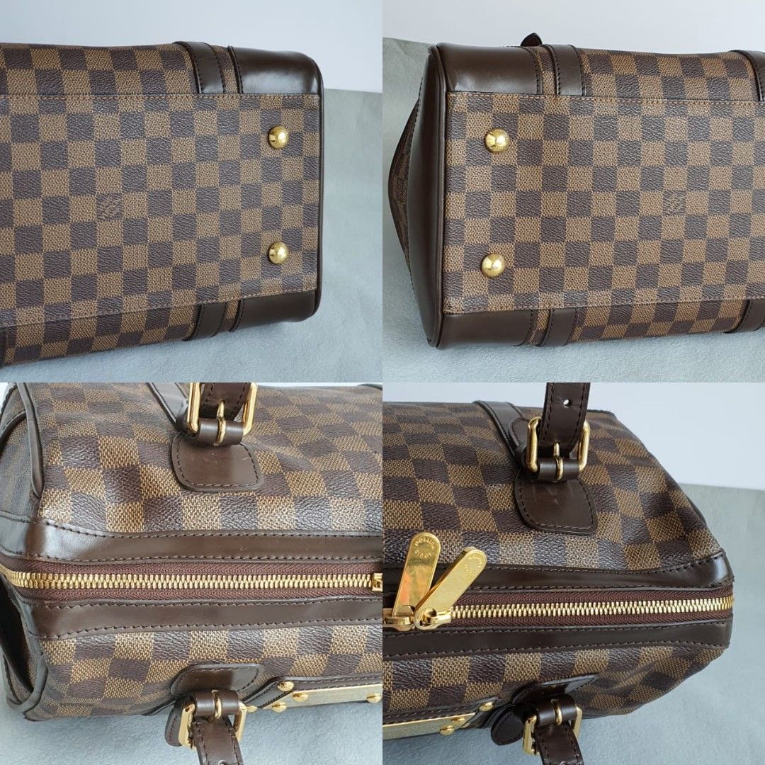 LOUIS VUITTON N52001 DAMIER AZUR BERKLEY HANDBAG 237031197 AL, Luxury, Bags  & Wallets on Carousell