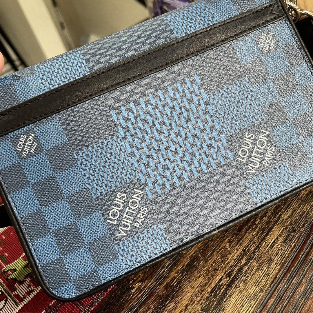 LV Black damier graphite studio messenger bag, Luxury, Bags & Wallets ...