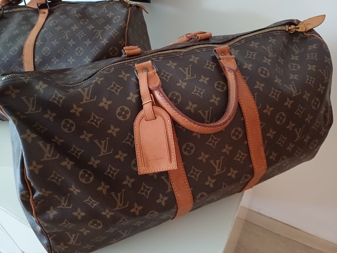 LV Travel Bag Keepall 60, Luxury, Bags & Wallets on Carousell