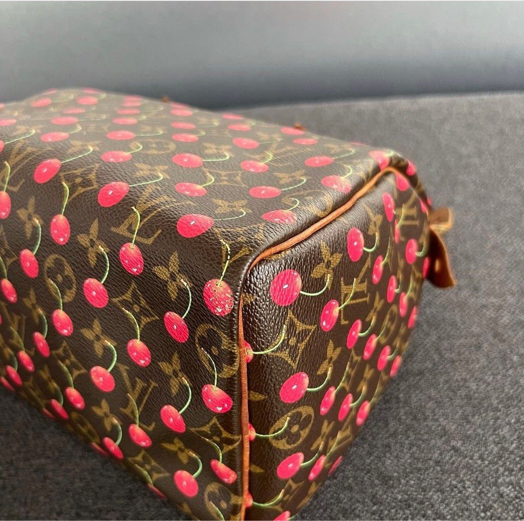 Louis Vuitton, Bags, Sold Lv Speedy 25 With Cherry Faces