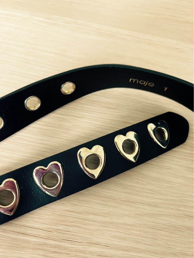 Maje 2025 heart belt