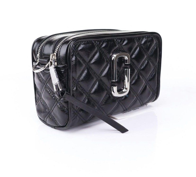 Marc Jacobs Black Quilted 'The Softshot' 21 Bag – BlackSkinny