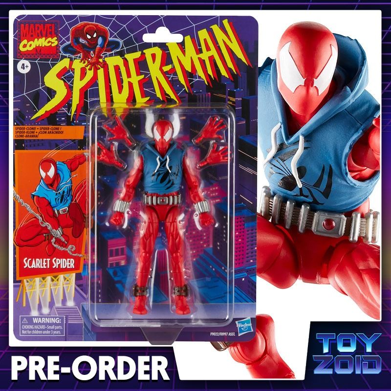 Pre-Order - Marvel Legends Spiderman Retro wave 2024 (6 Figure Set