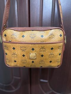 💯Authentic MCM cognac Speedy Bag, Luxury, Bags & Wallets on Carousell