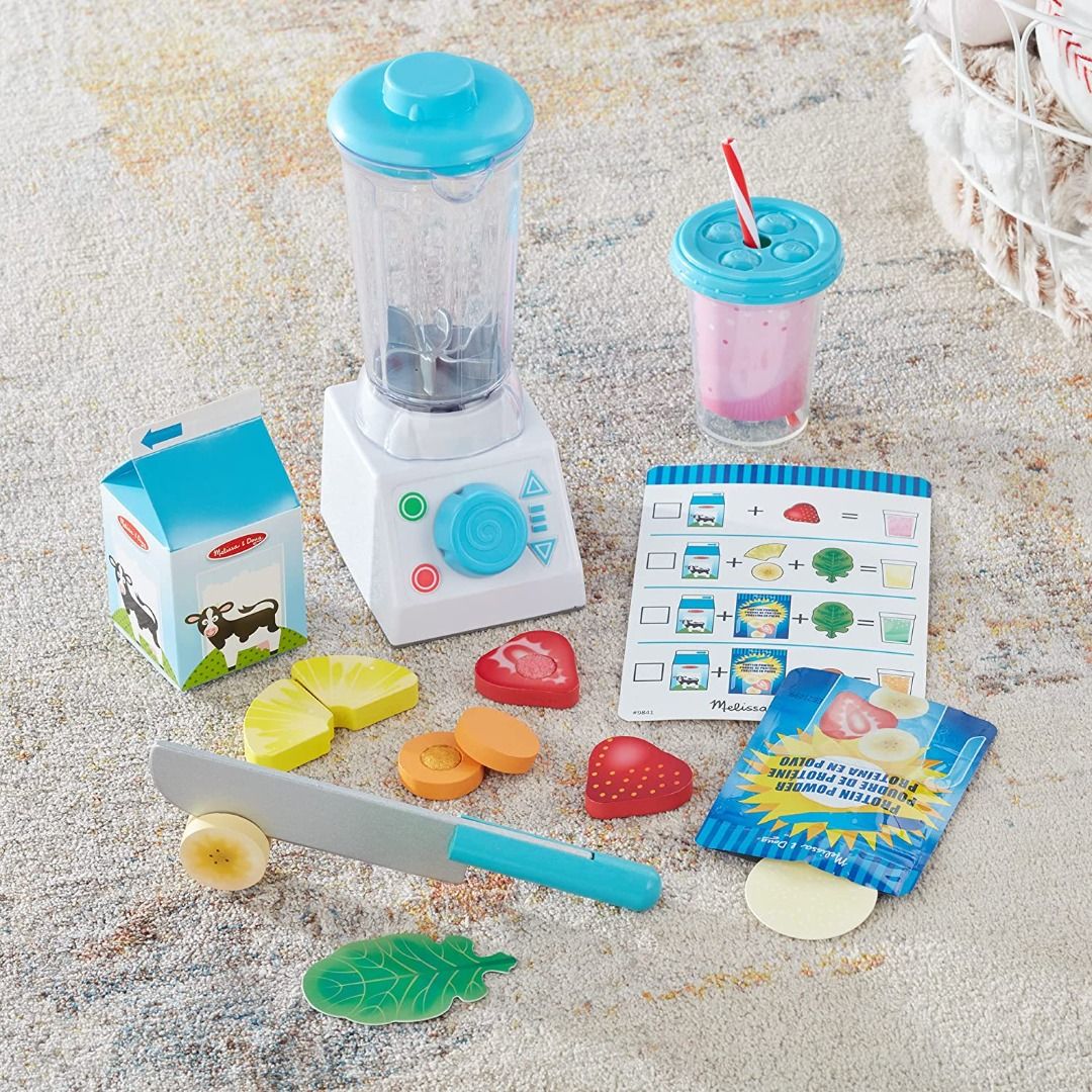 Melissa & Doug, Smoothie Maker Blender Set [Video] in 2023