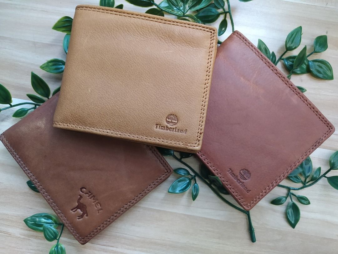 Timberland genuine 2025 leather wallet