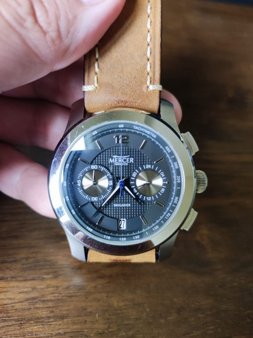 Mercer Brigadier chronograph watch