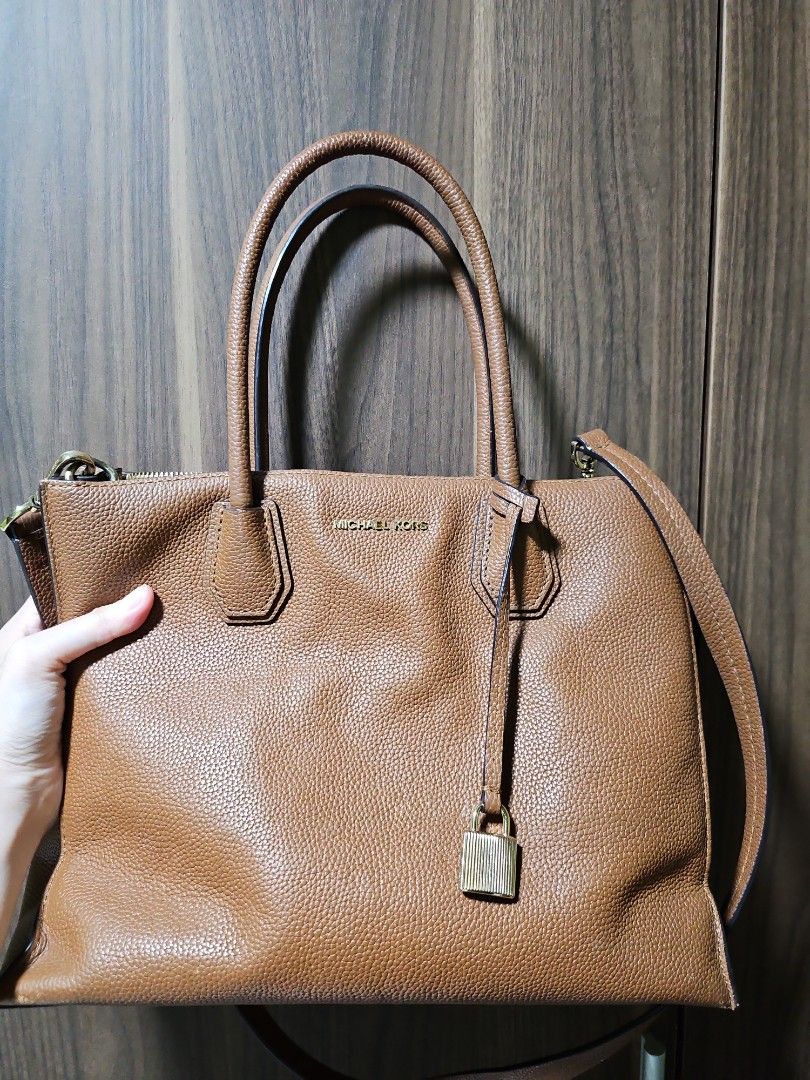 Mercer Large Saffiano Leather Tote Bag