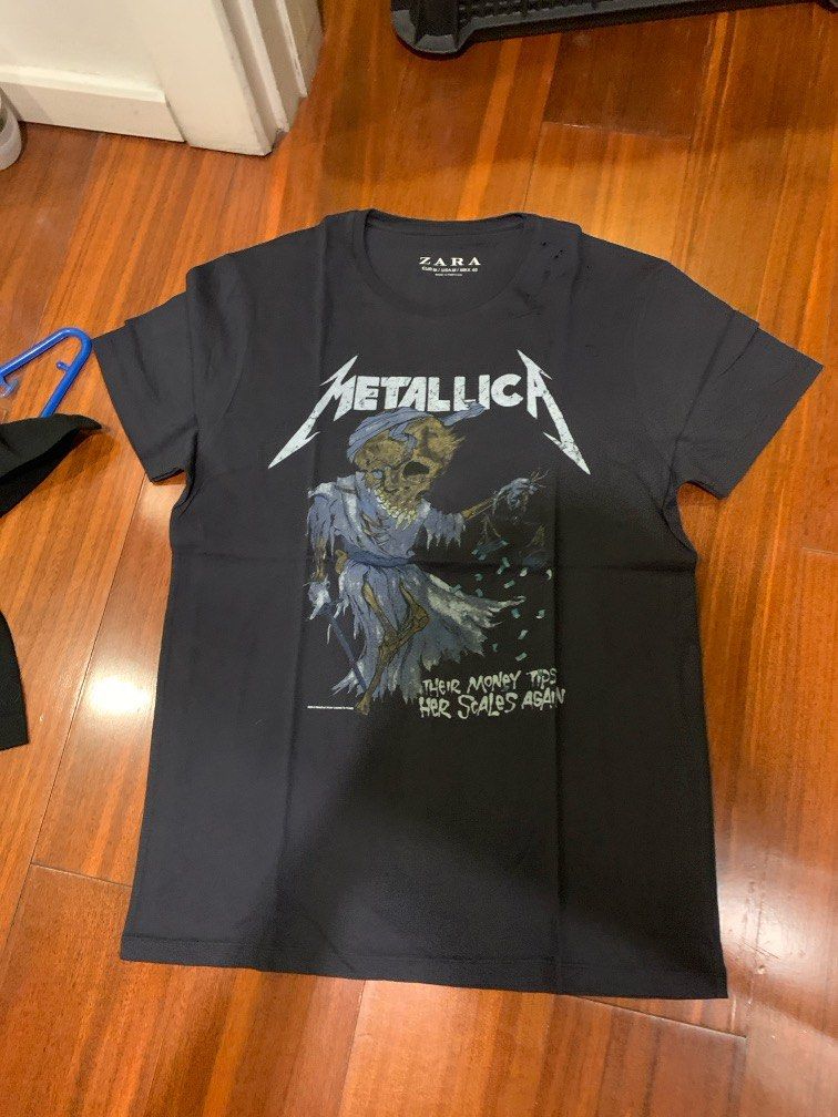 Metallica t online shirt zara