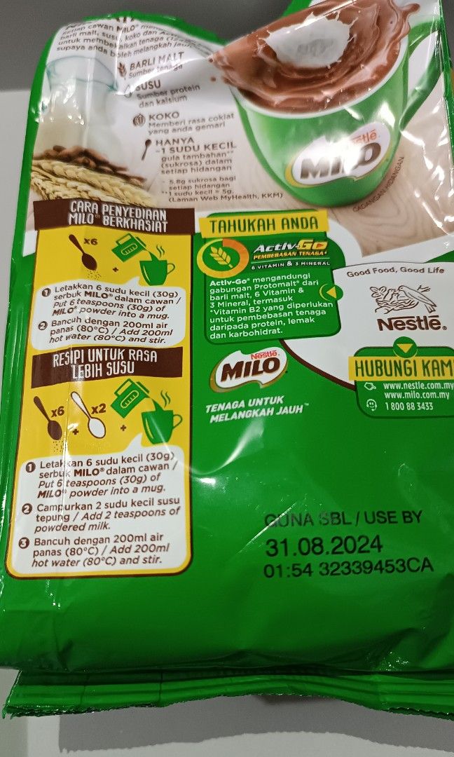 Milo from Malaysia, Food & Drinks, Other Food & Drinks on Carousell
