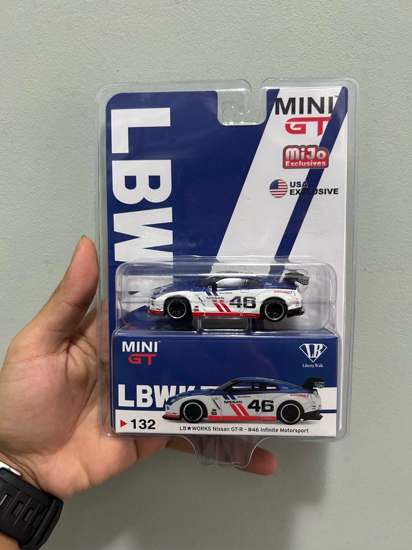 Mini GT LB Works Nissan GT-R #46 Infinite Motorsport, Hobbies & Toys ...