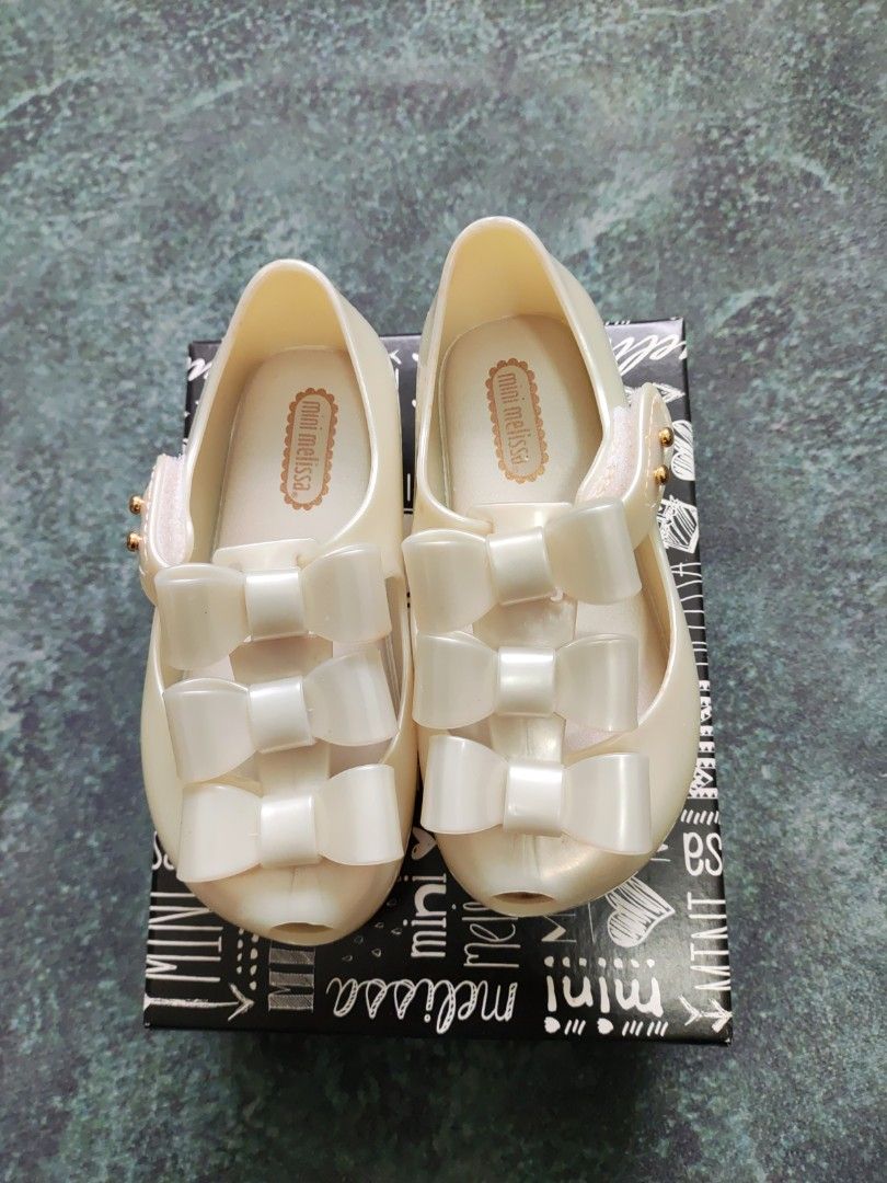 Mini Melissa Girl Shoe, Babies & Kids, Babies & Kids Fashion on Carousell